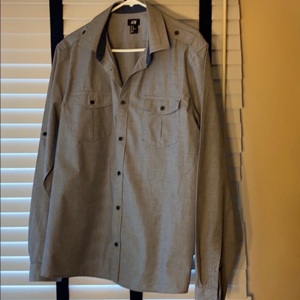 H&M Button Down Long-sleeve